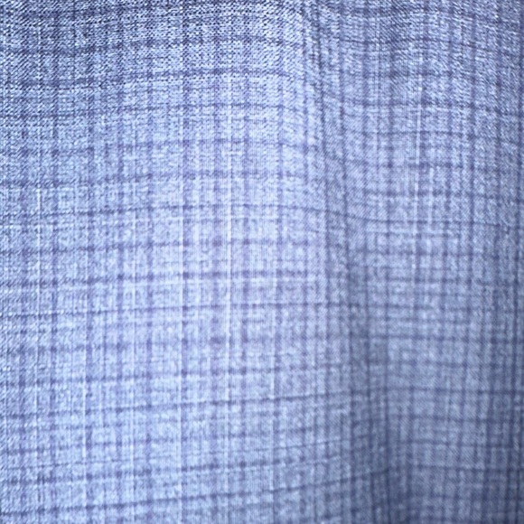 Coppley Men's Two Piece Suit - Mid Blue Microcheck - Picture 3 of 6